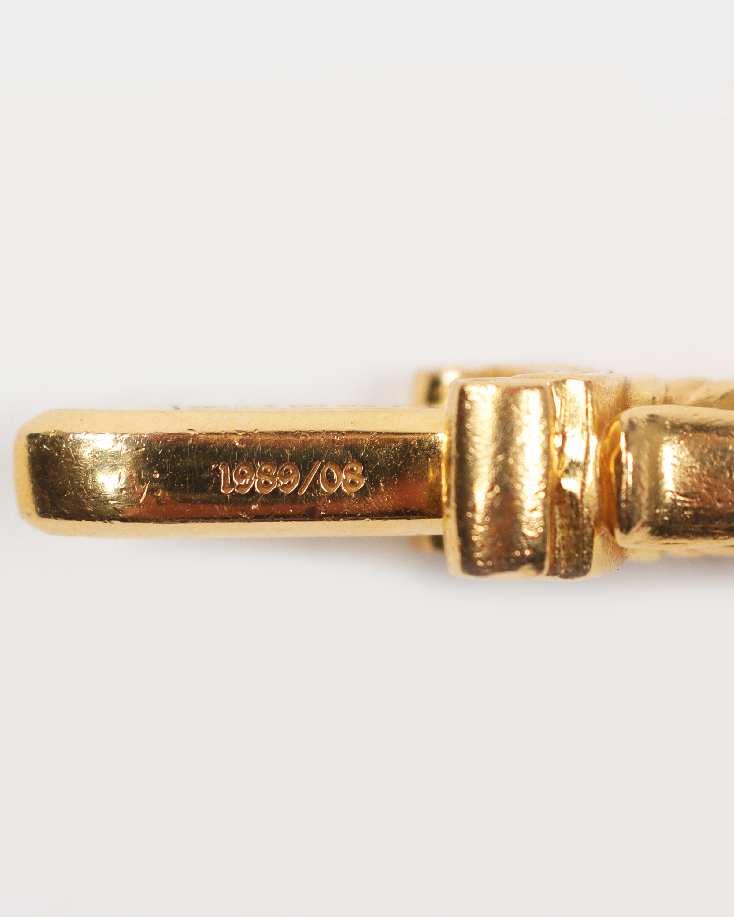 22k Gold Dagger Pendant & Necklace