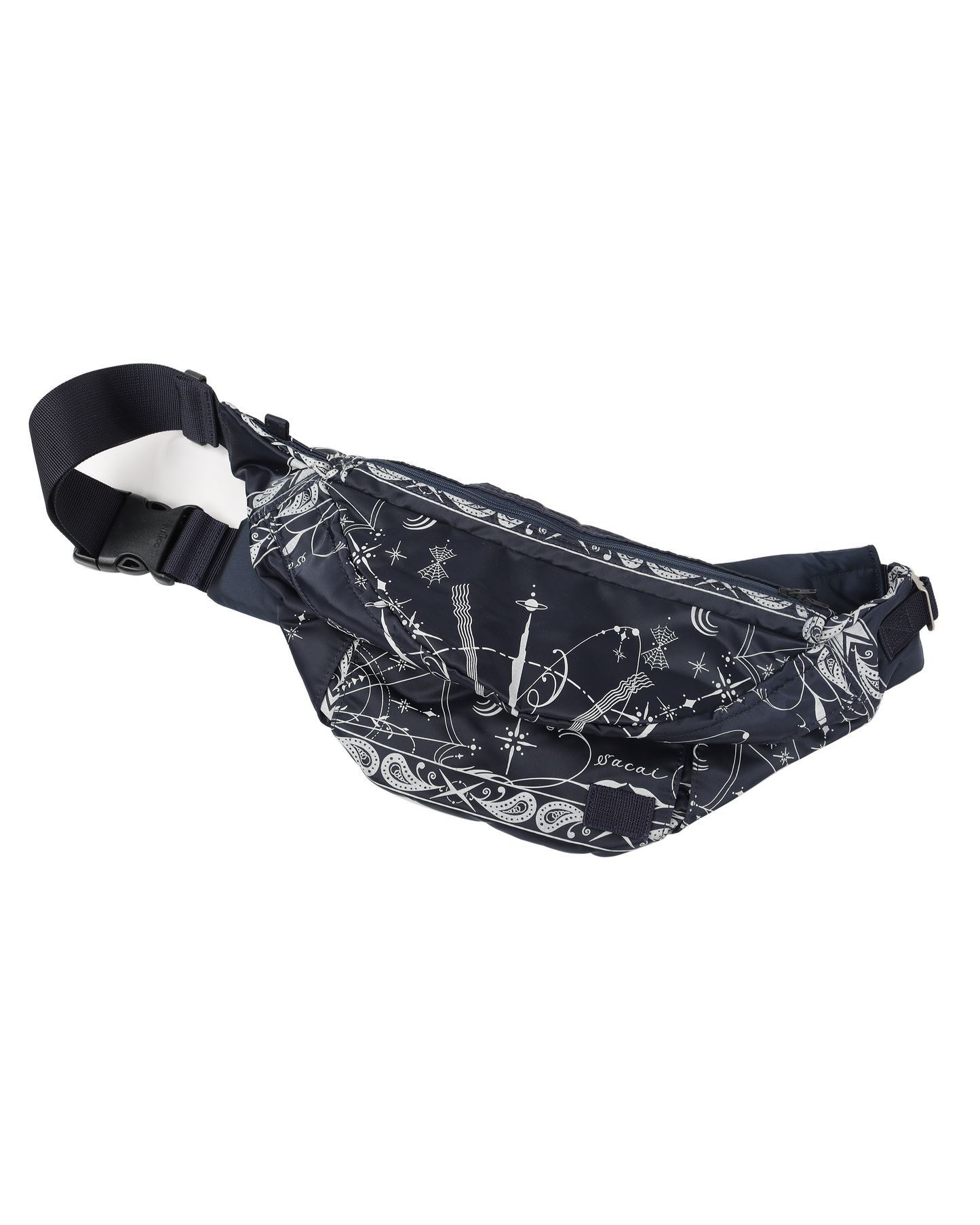 DR.WOO Bandana Print Nylon Shoulder Bag