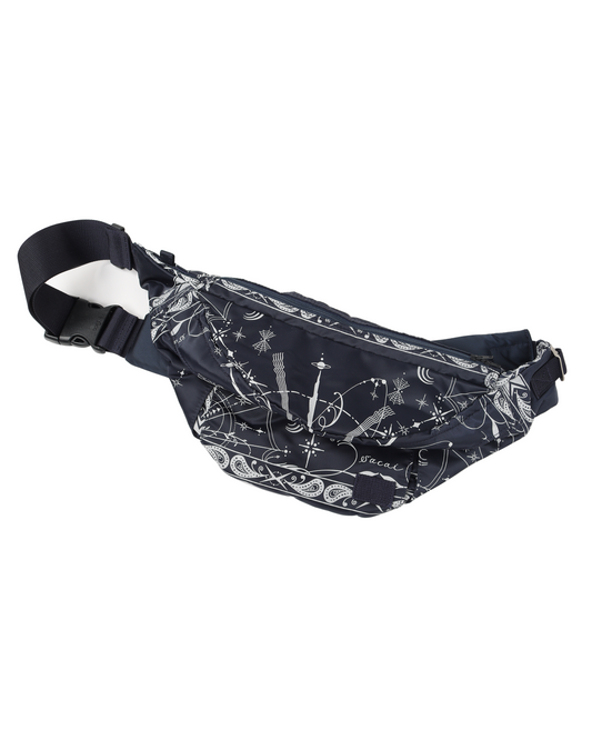 DR.WOO Bandana Print Nylon Shoulder Bag