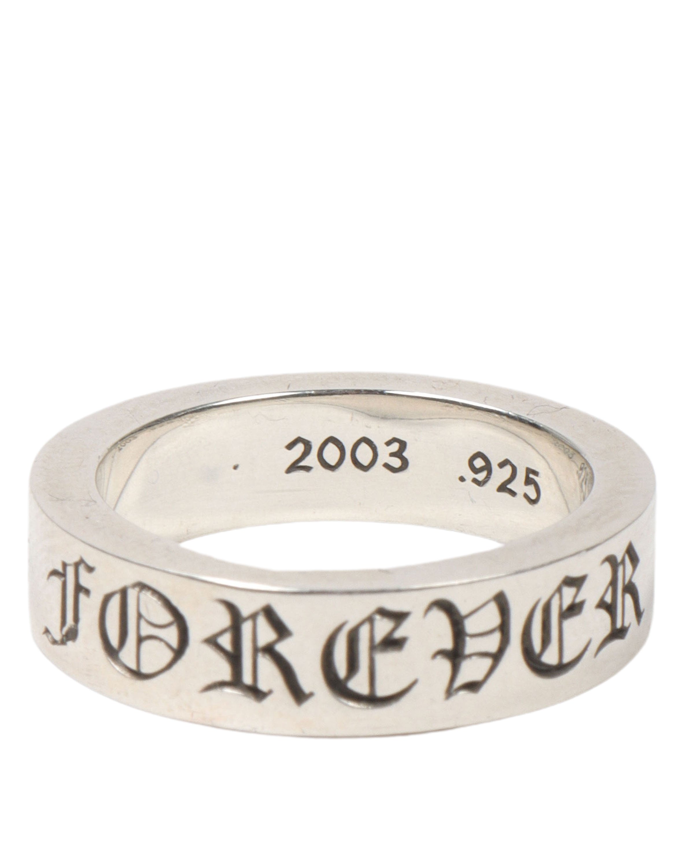 Chrome Hearts Forever Ring Justin Reed
