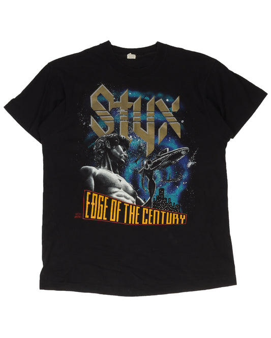 Styx "Edge Of The Century" 1991 Tour T-Shirt
