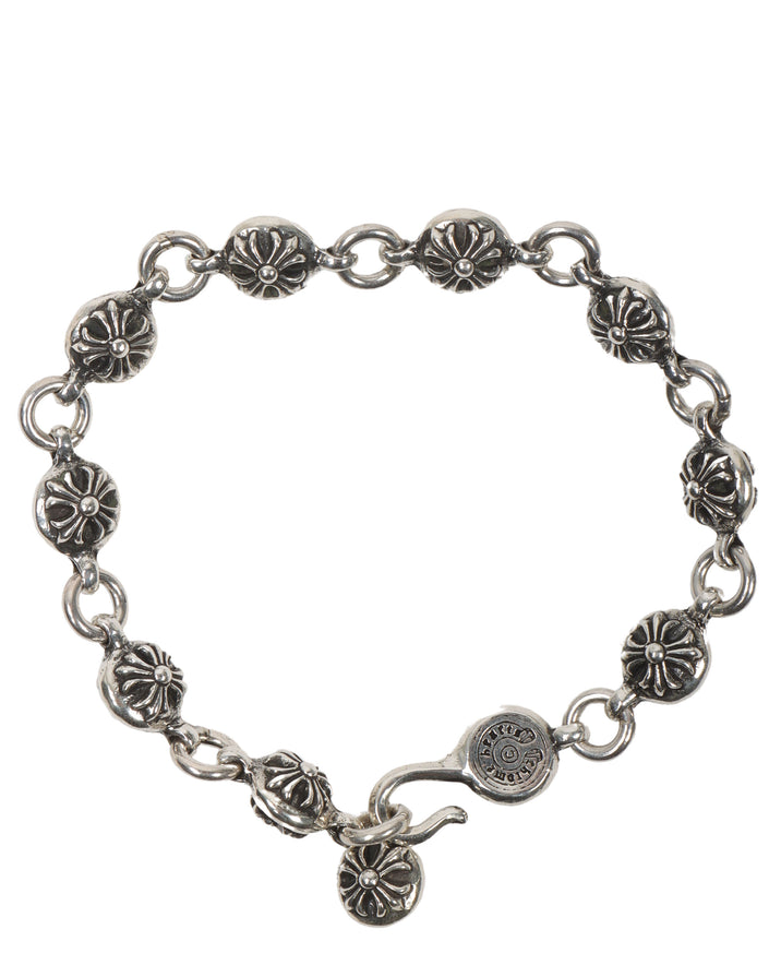 Silver Cross-Link Bracelet