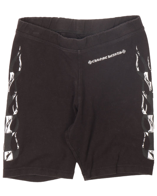 Matty Boy Flames Biker Shorts