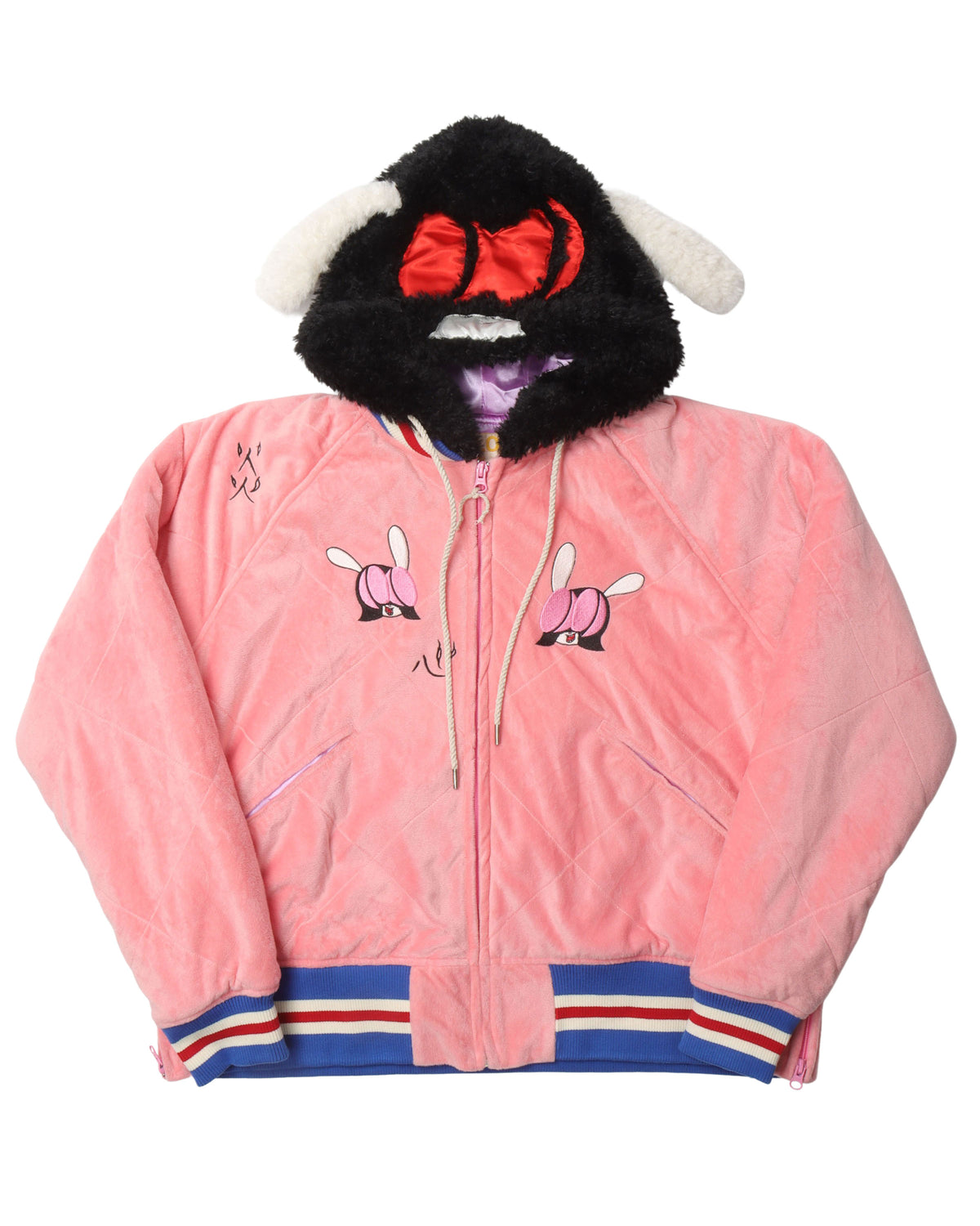 Bunny Ear Bomber Jacket