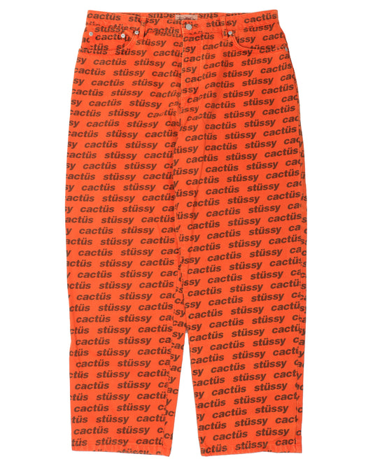 Cactus Plant Flea Market Jean Orange