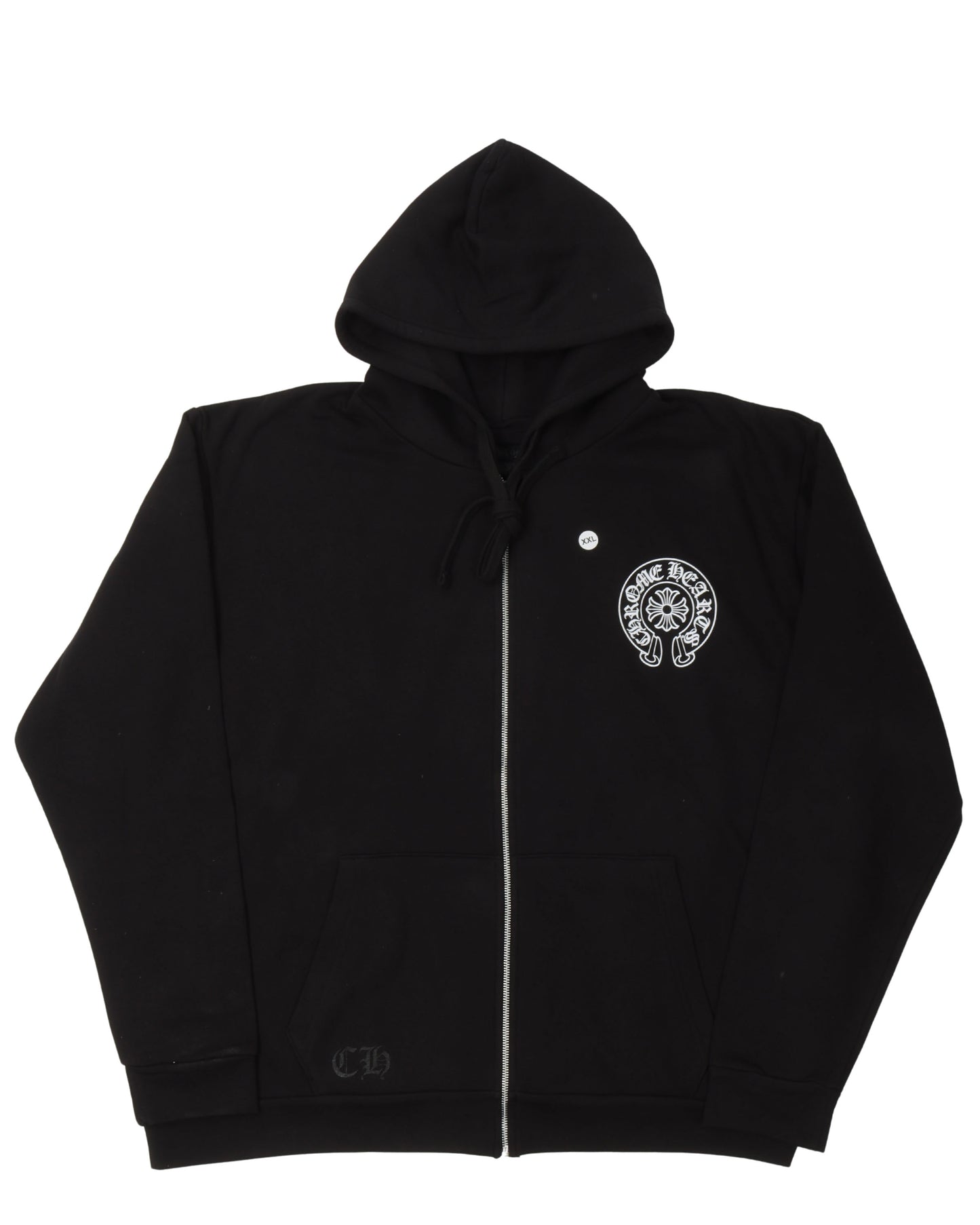 Los Angeles Exclusive Horseshoe Logo Zip-Up Hoodie