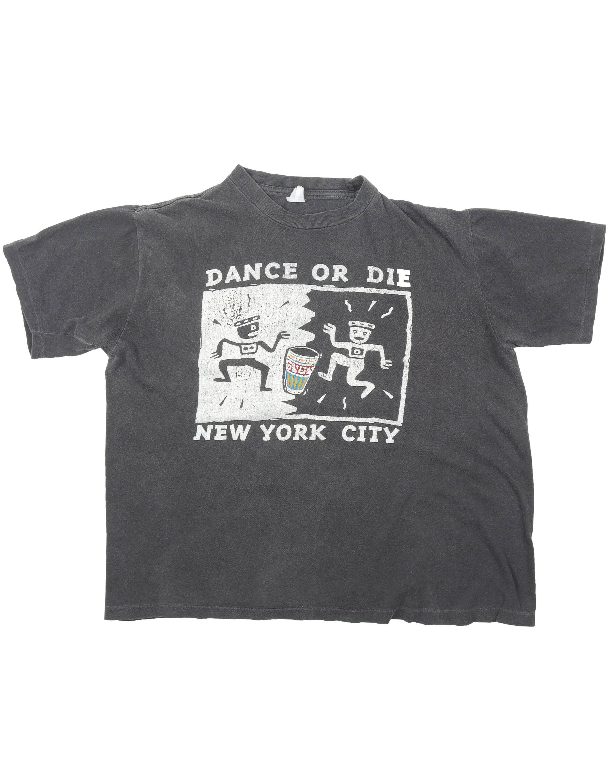 1980's Keith Haring Dance or Die T-Shirt