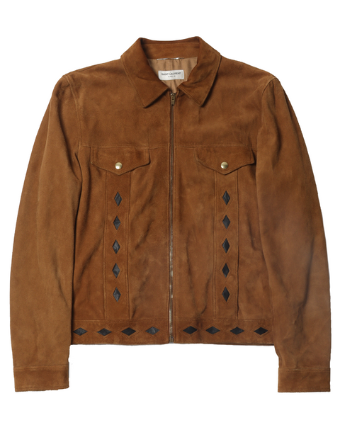 Saint Laurent Suede Jacket – Justin Reed