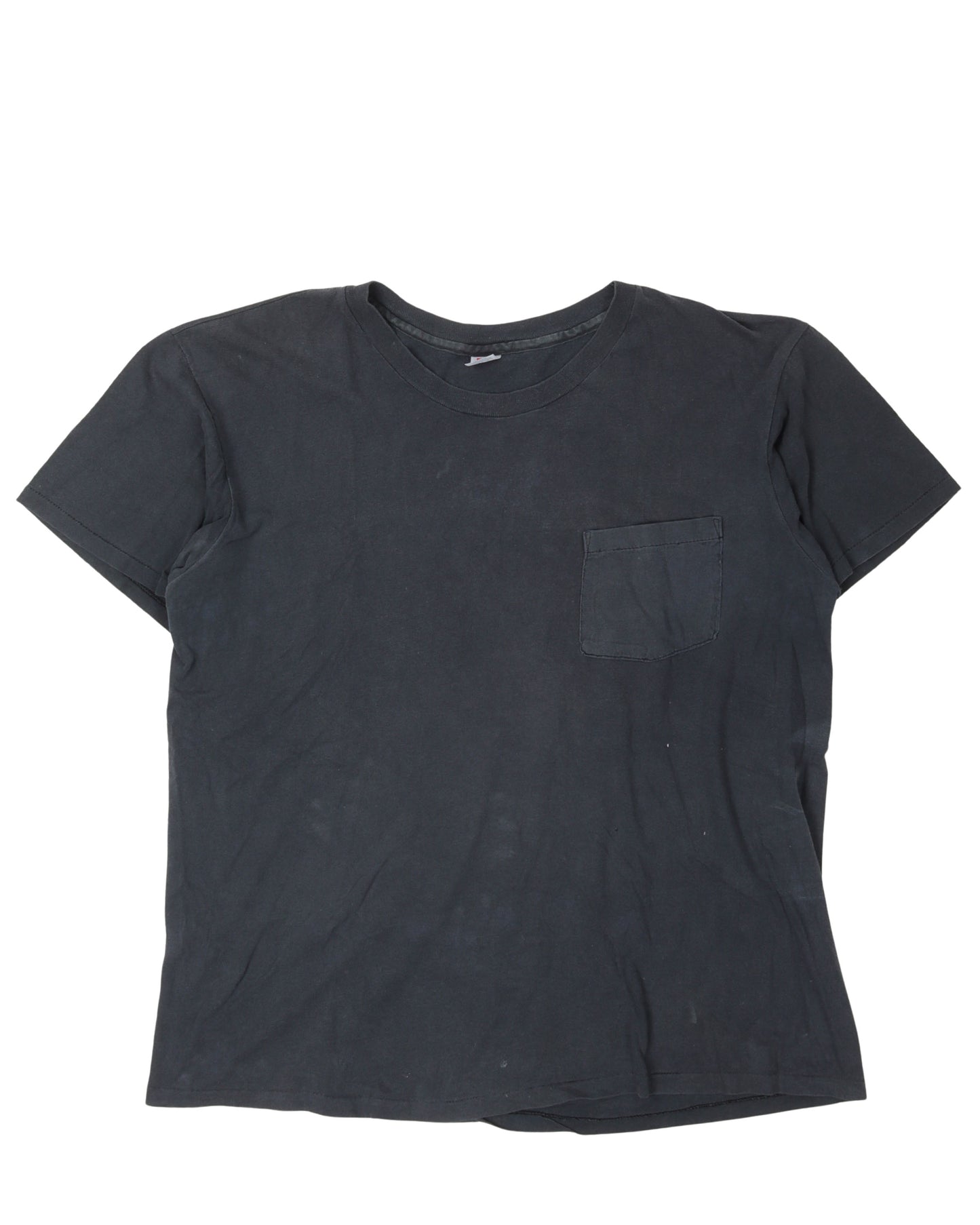 Blank Single Stitch Pocket T-Shirt