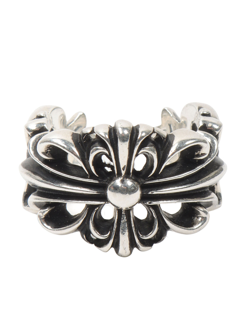 Double Fleur Open Ring