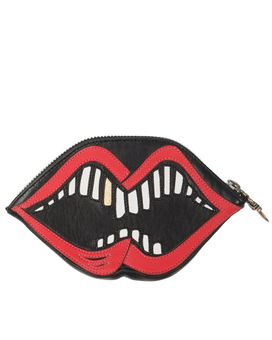 Matty Boy Chomper Leather Coin Pouch