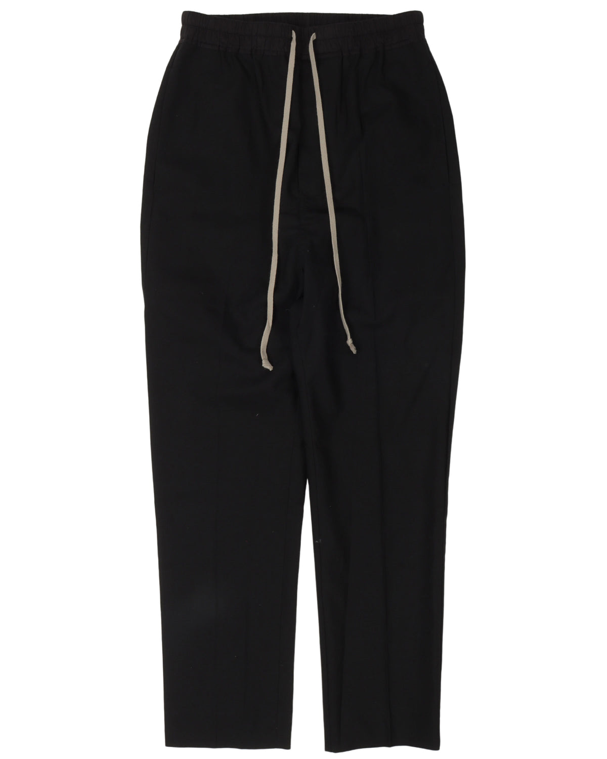 SS18 "DIRT" Pleated Wool Drawstring Pants