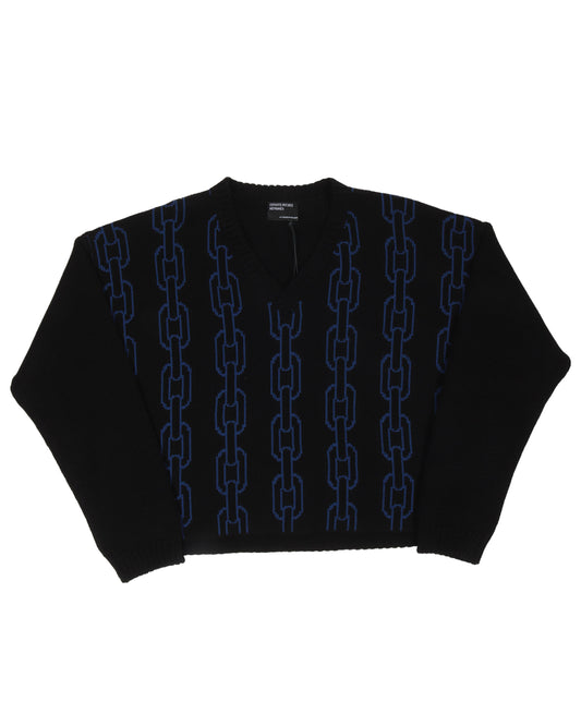 Chain Link Knit Sweater