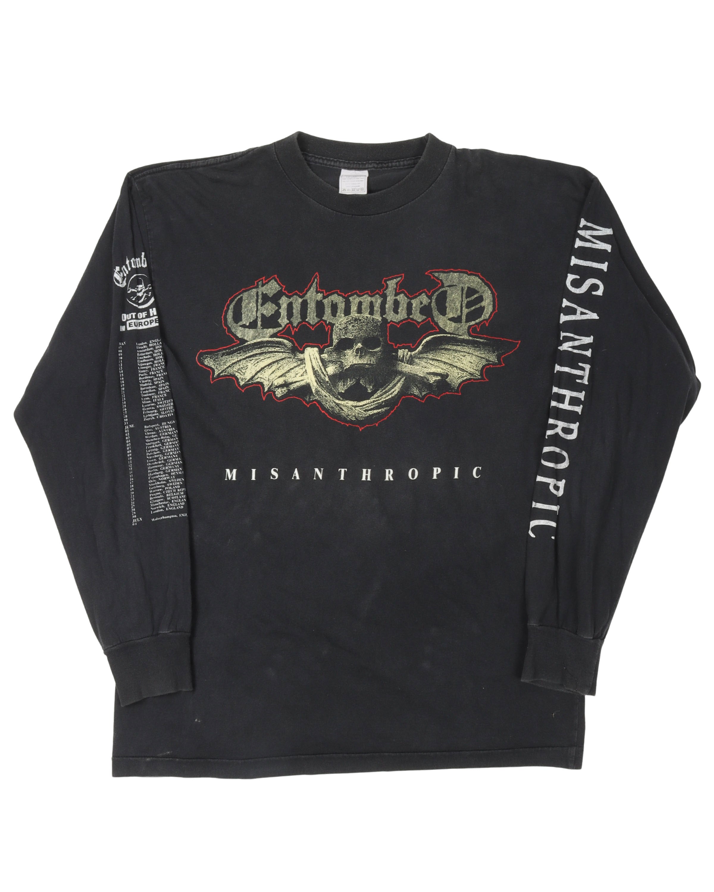 Entombed Misanthropic Long Sleeve T-Shirt