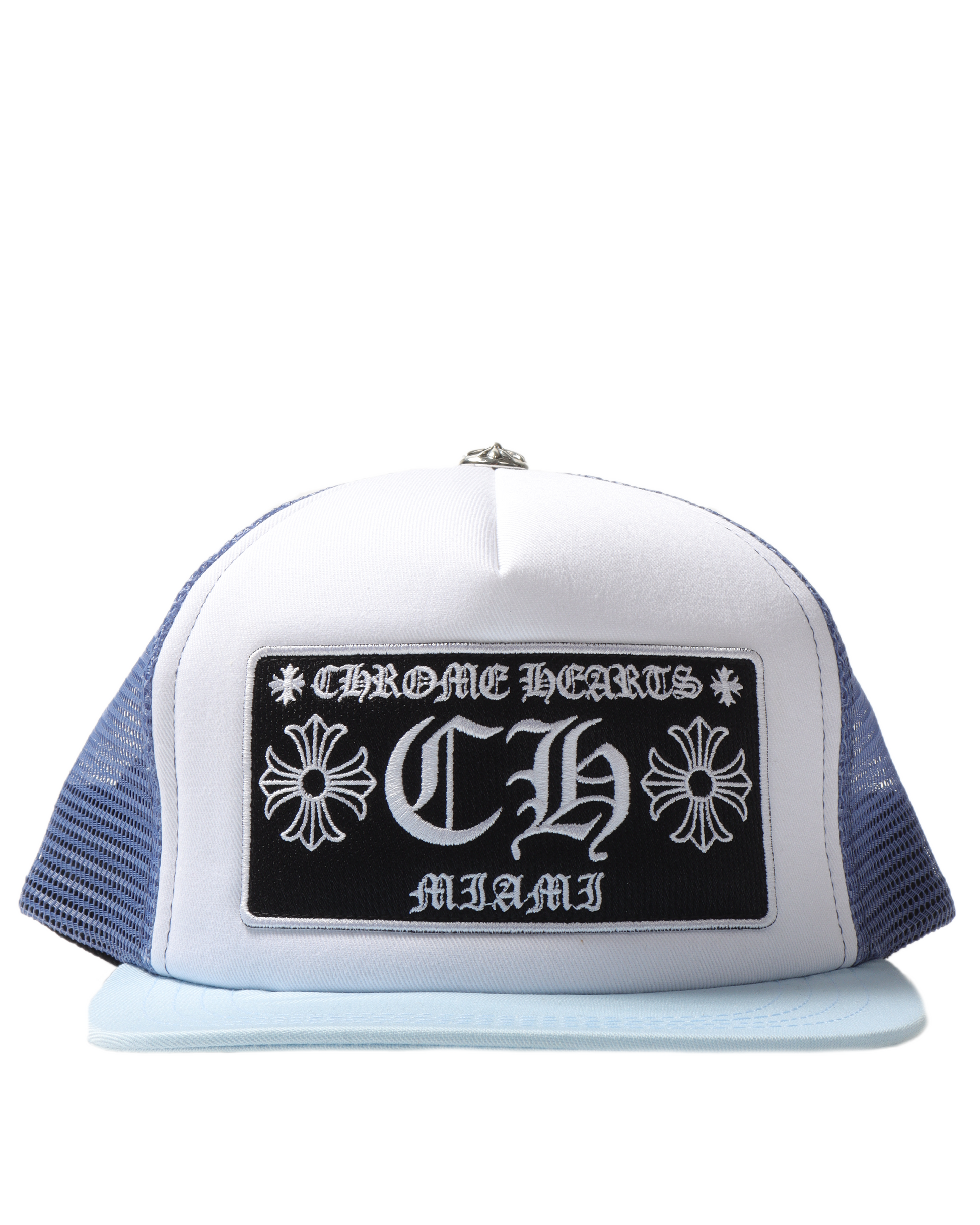 Chrome Hearts Miami Trucker Hat – Justin Reed Chrome Hearts Miami Trucker Hat – Justin Reed