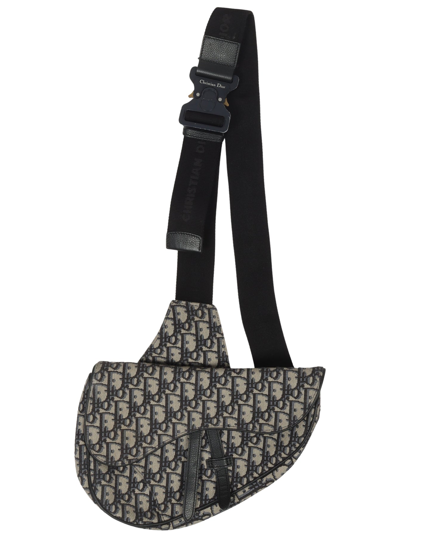 Jacquard Monogram Saddlebag