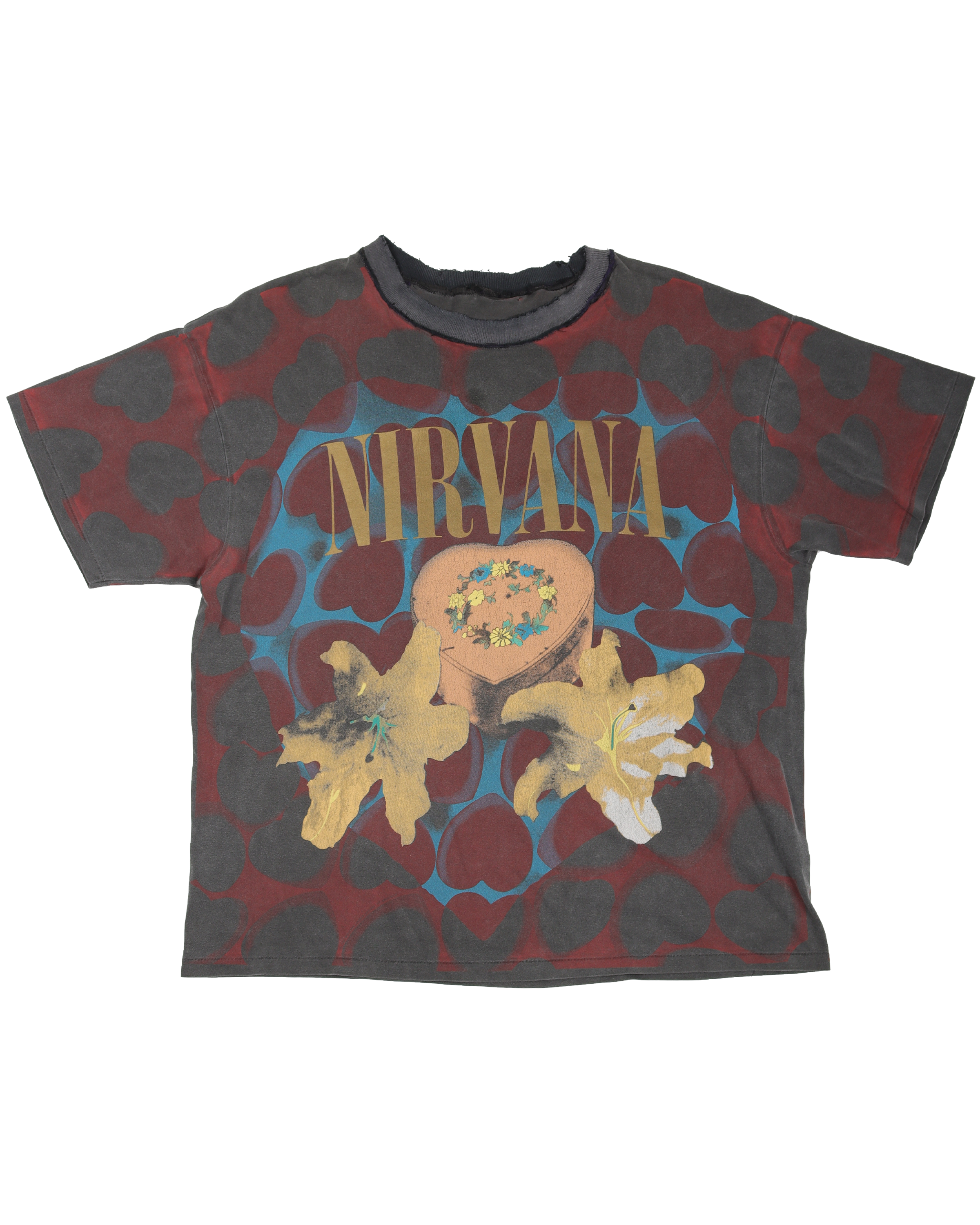 Nirvana Heart Shaped Box T-Shirt 'Bootleg'