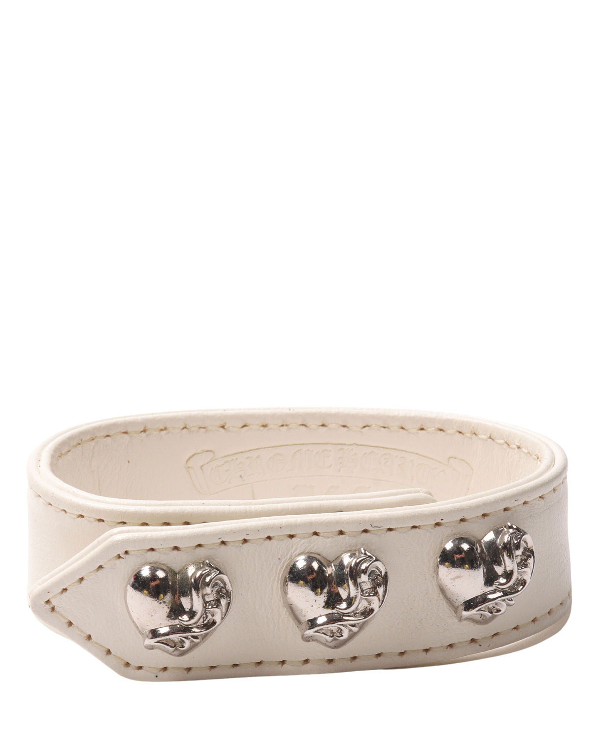 White Heart Bracelet