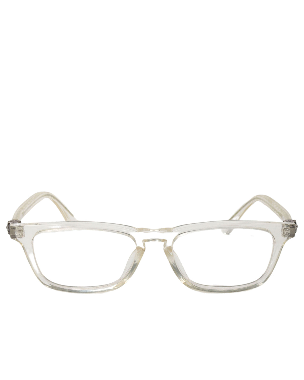 "MICROPOKE" Clear Lens Sunglasses