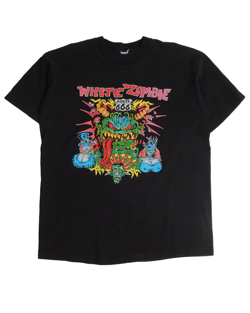 White Zombie Route 666 Tour T-Shirt