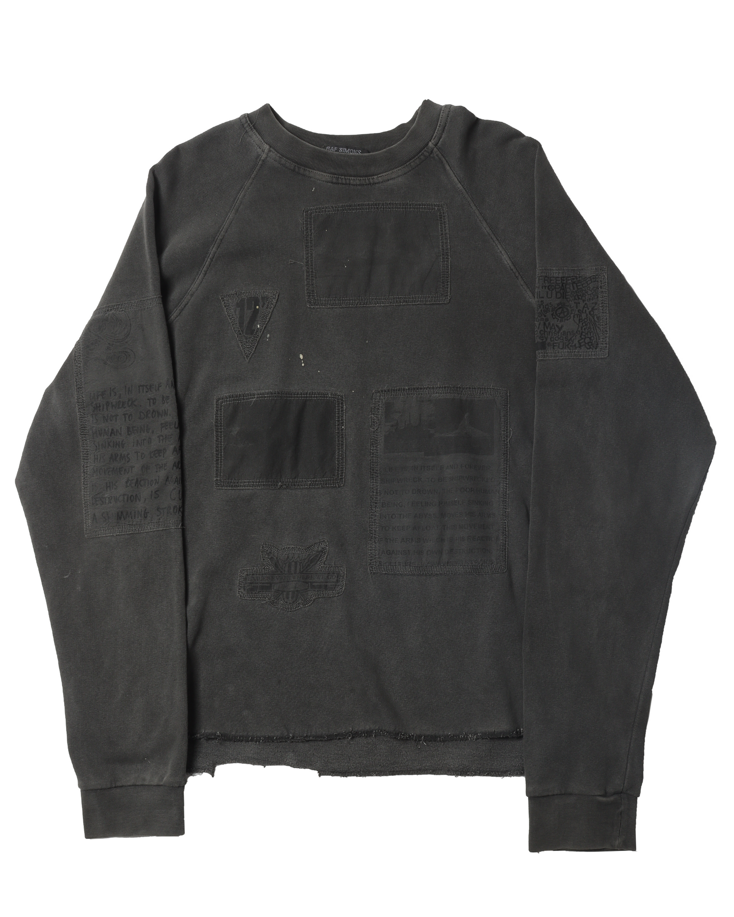 AW04 Patchwork Crewneck