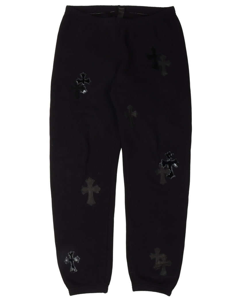Black Cross Sweatpants