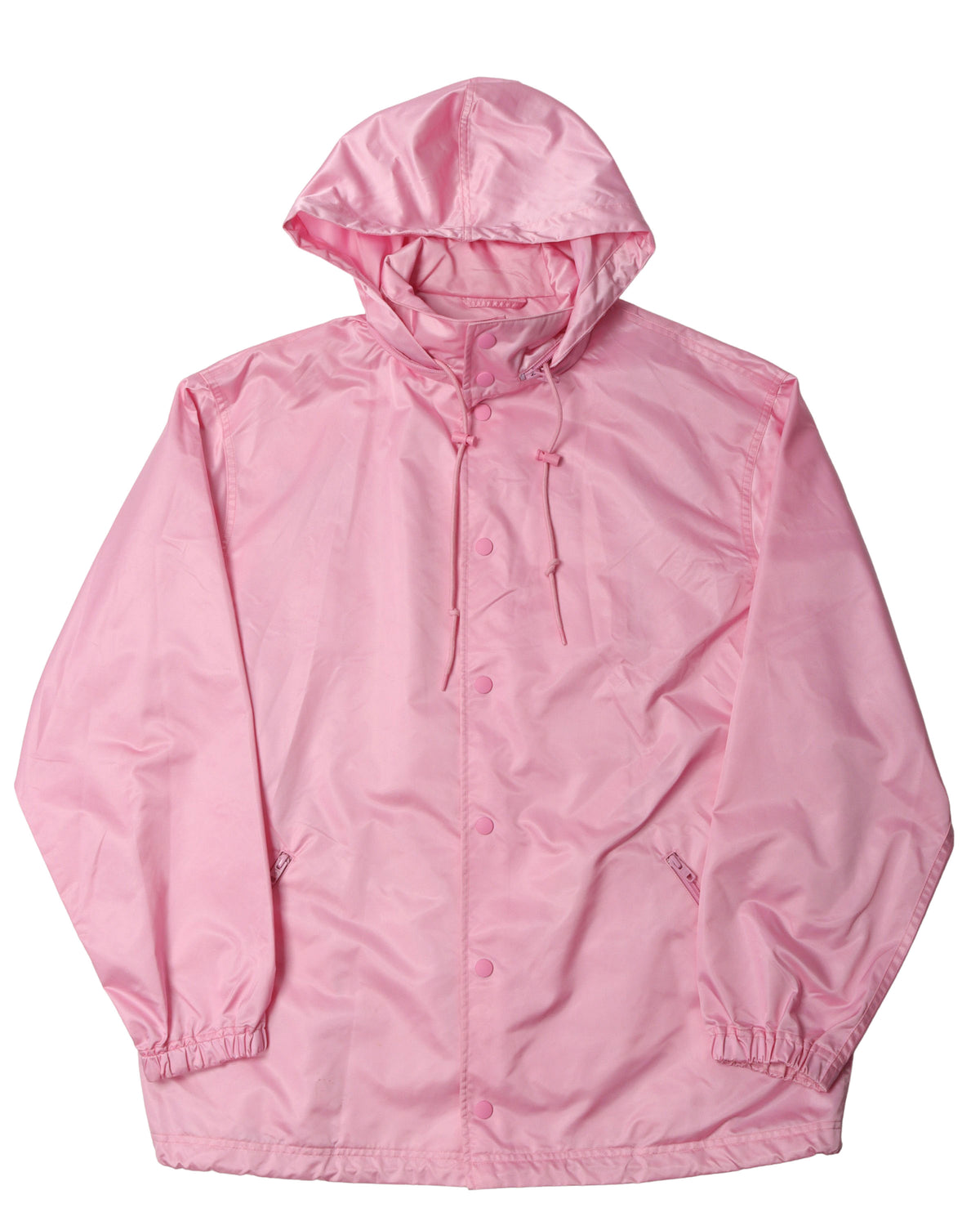 Embroidered Hooded Windbreaker