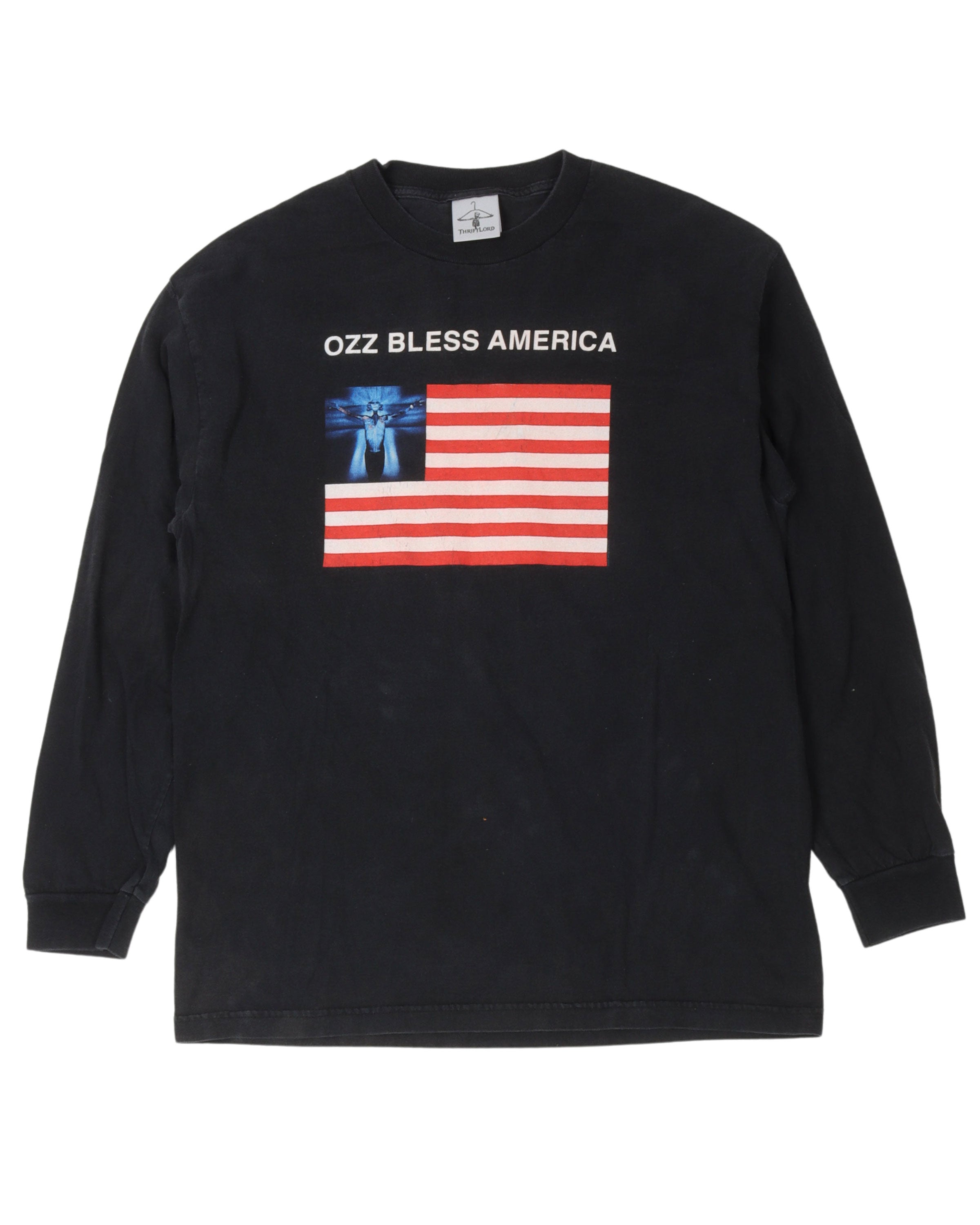 Ozzy Osbourne "Ozz Bless America" Long Sleeve T-Shirt