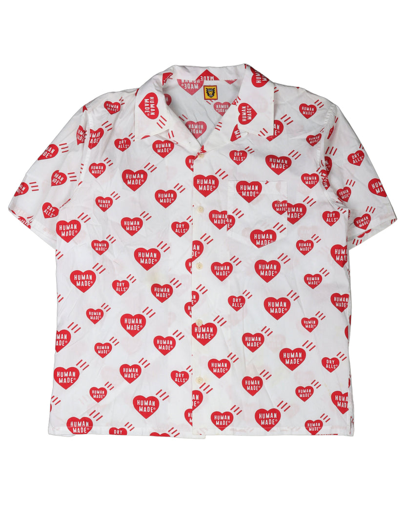 Heart Button Up Shirt
