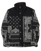 Paisley Puffer Jacket