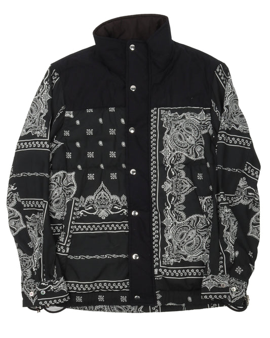 Paisley Puffer Jacket