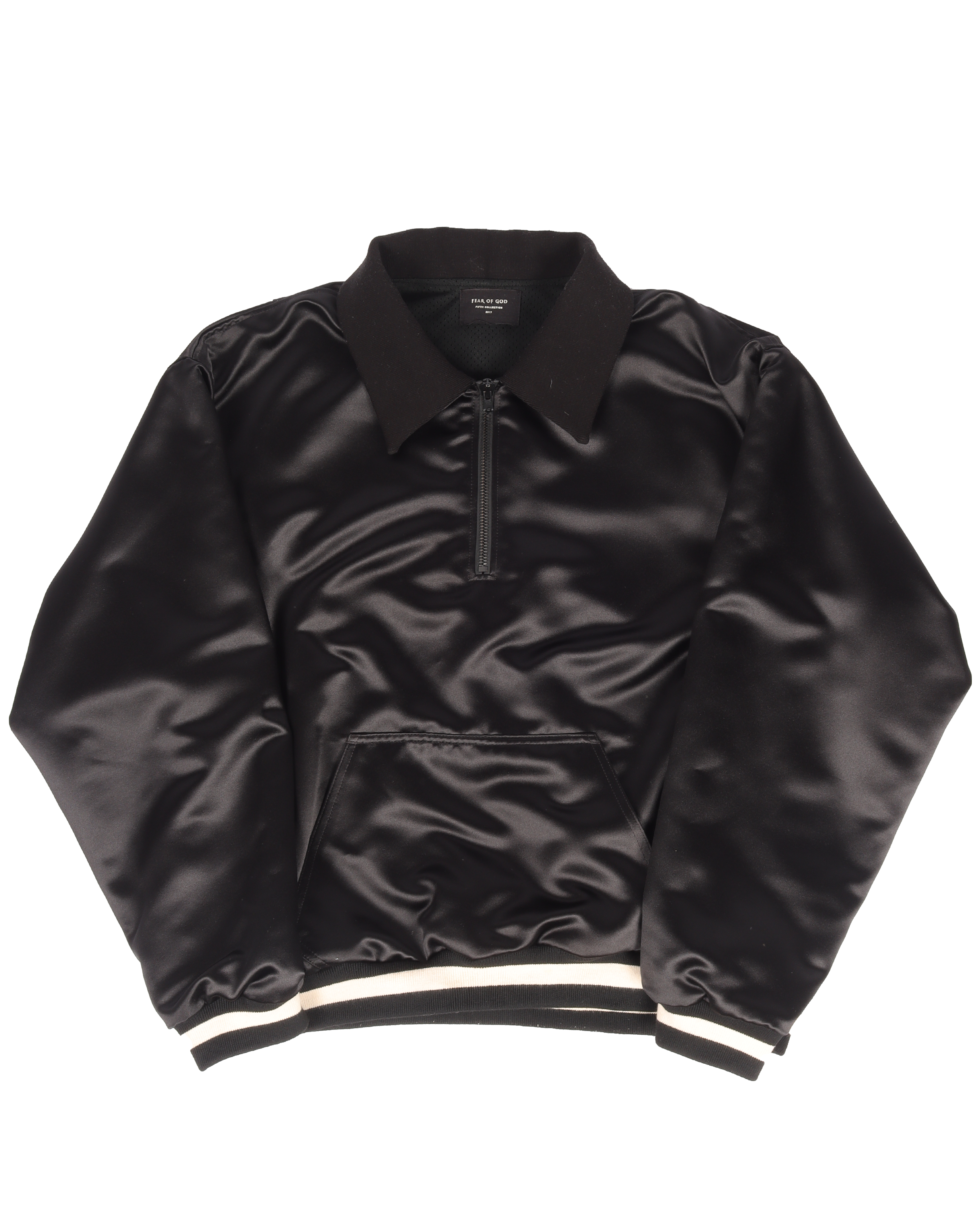 Fear of god varsity jacket on sale