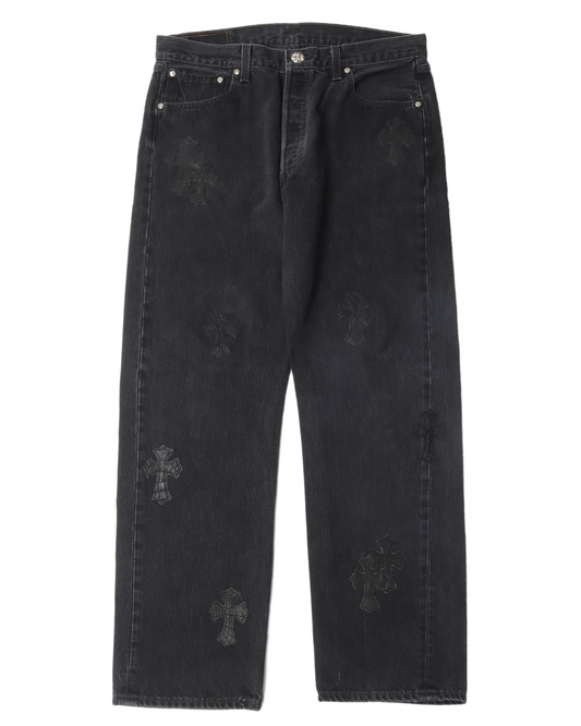 Levi's Cross Alligator Patch Denim