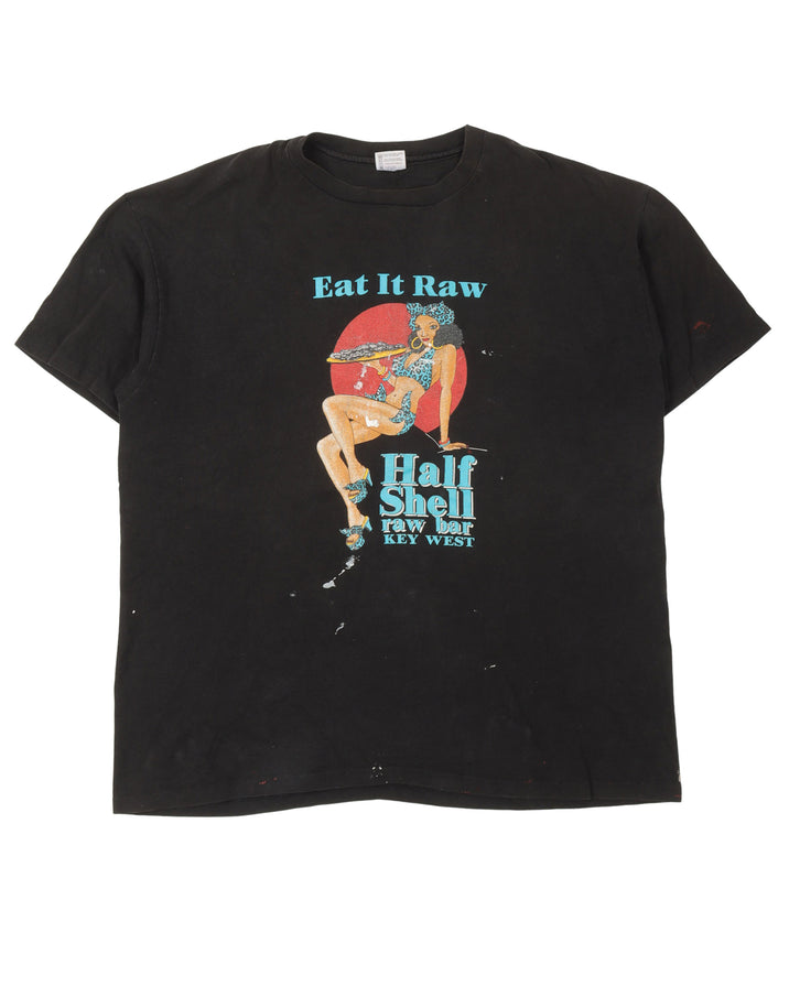 Half Shell Raw Bar "Eat It Raw" T-Shirt