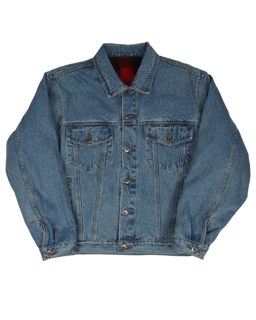 Mohair Lined Jean Jacket