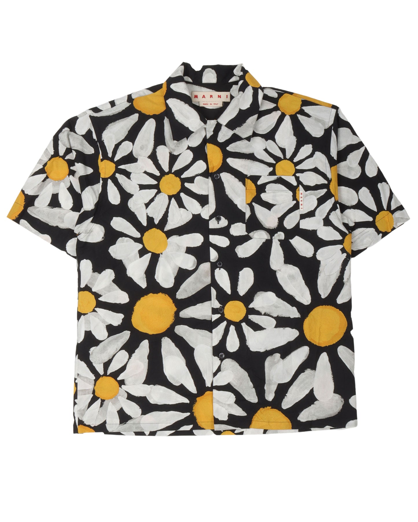 Flower Button Up Shirt