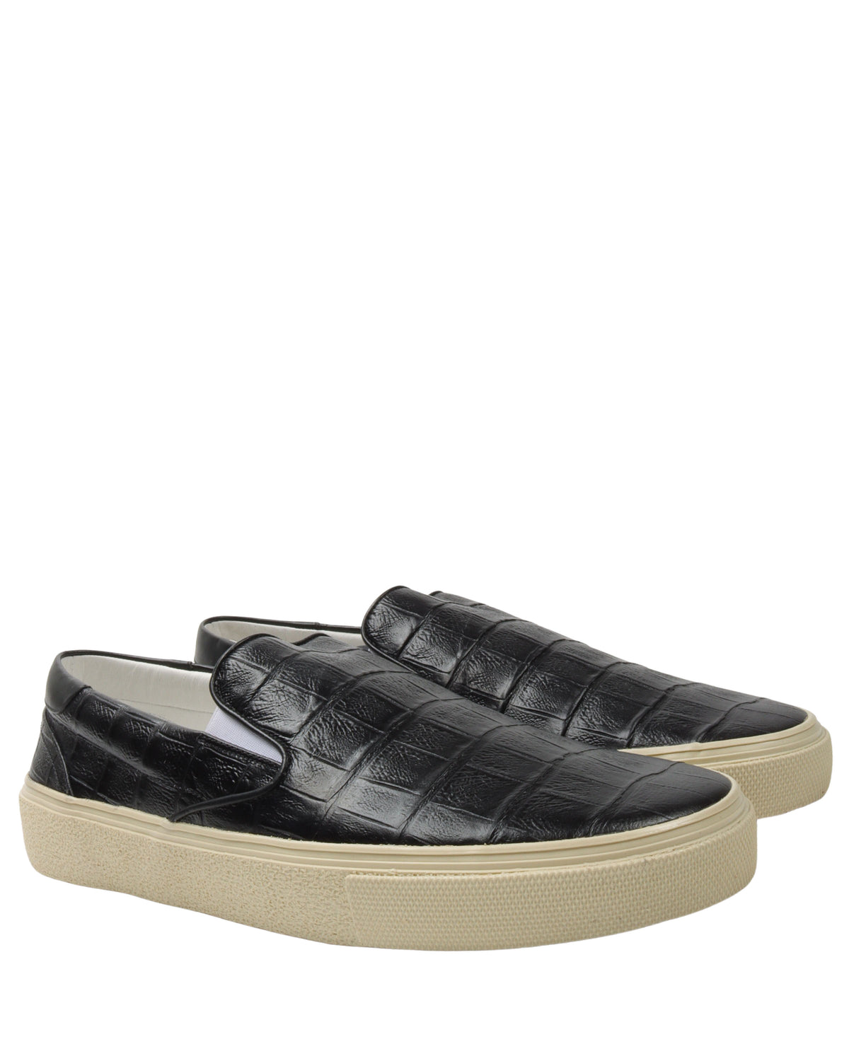 Leather Slip On Sneaker