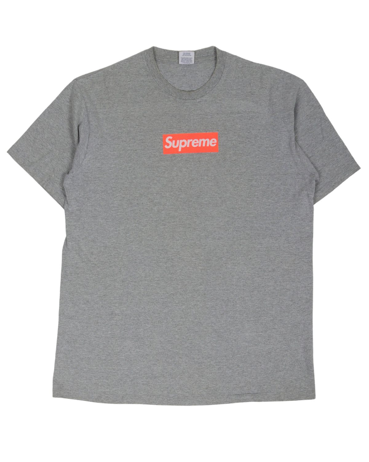 2003 Safety Orange Box Logo T-Shirt