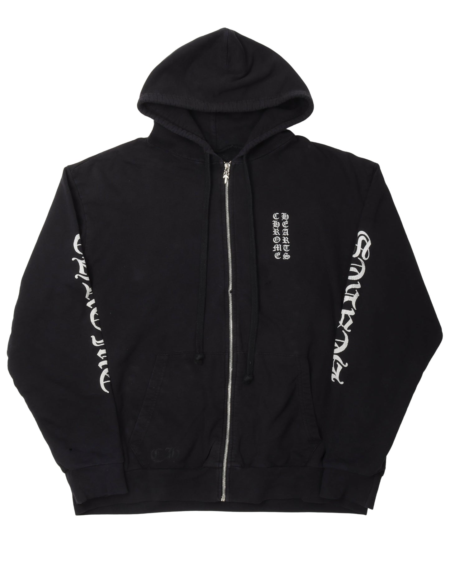 Vertical Logo Zip Up Hoodie