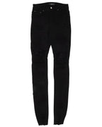 Black Distressed Jeans