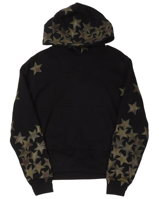 Chemist Leather Star Hoodie