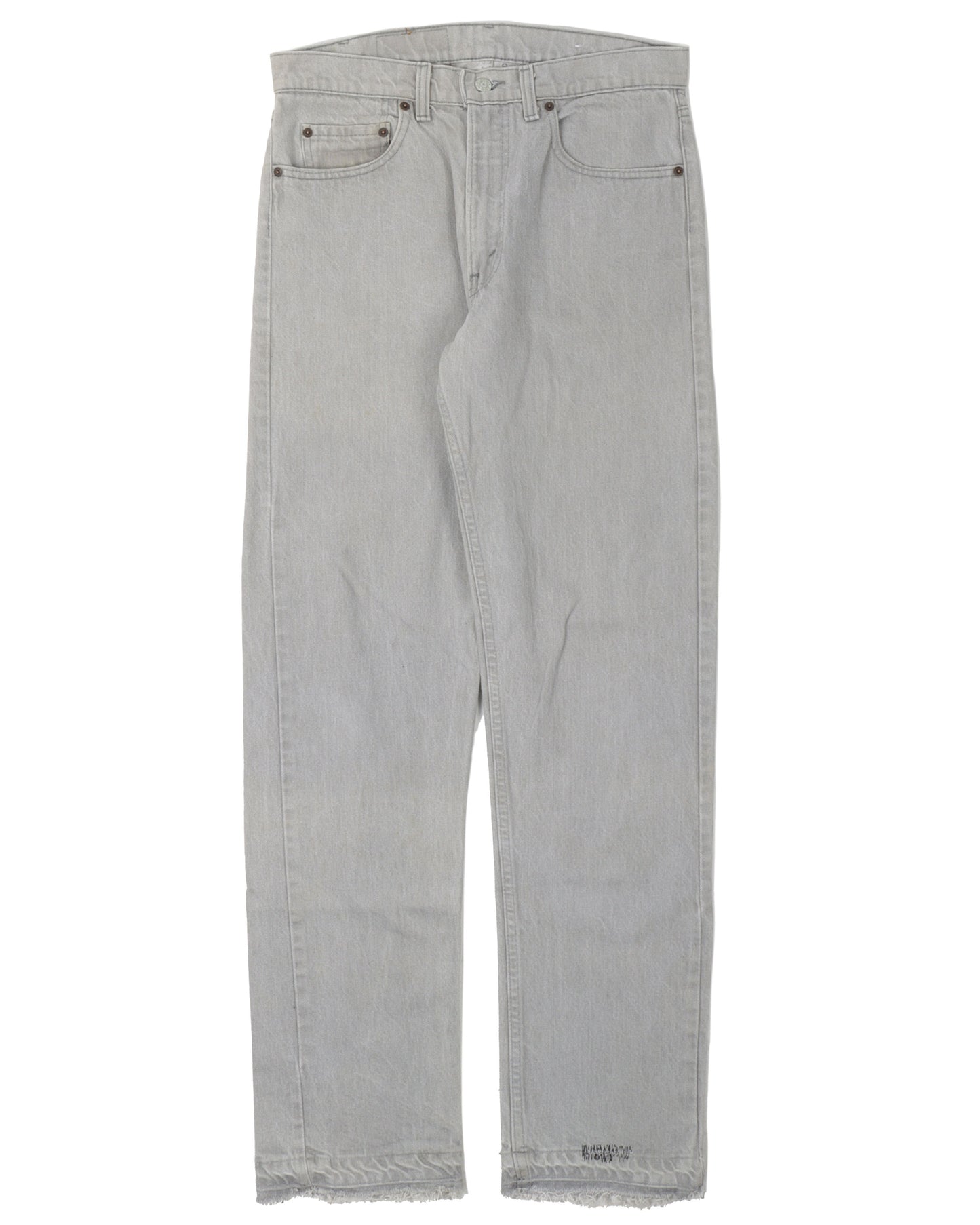 Released Hem Levi's 505 Jeans
