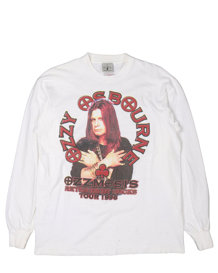 Ozzy Osbourne "Retirement Sucks" Tour 1996 Long Sleeve T-Shirt