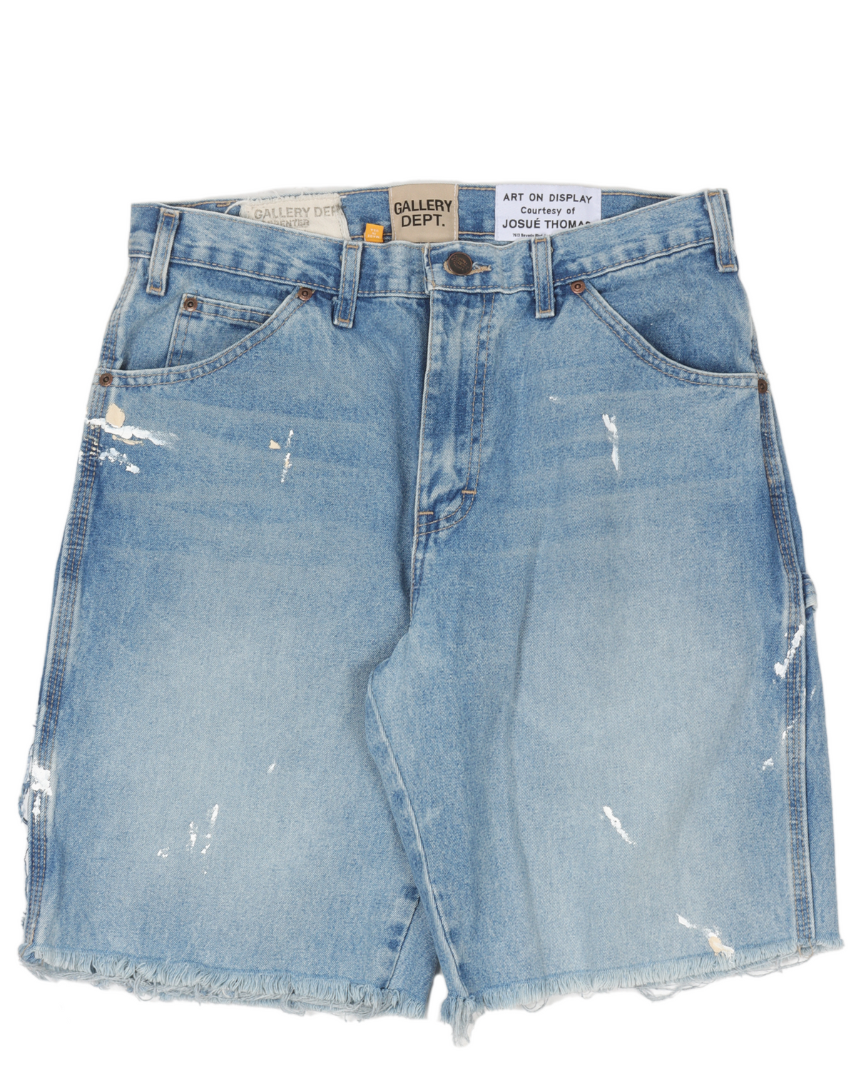 Reconstructed Denim Carpenter Shorts