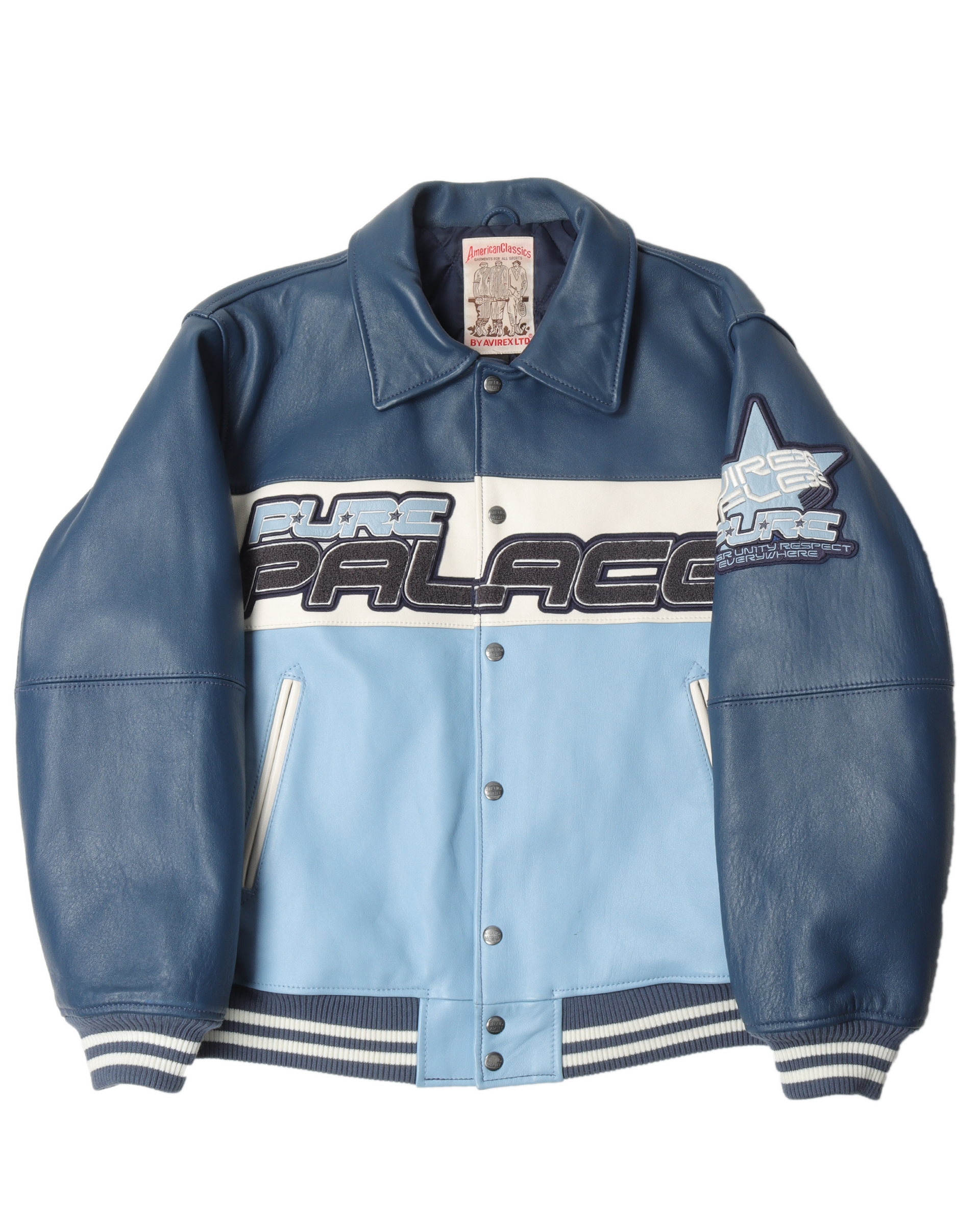 ジャケット・アウター Palace PATCHY LEATHER JACKET MULTI PATCHY LEATHER JACKET | PALACE SKATEBOARDS