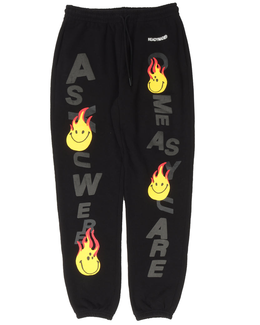 Smiley "As You Were" Sweat Pants