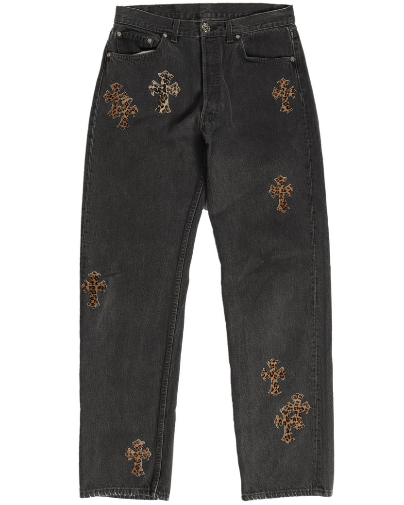 Levi's Leopard Cross Patch Denim