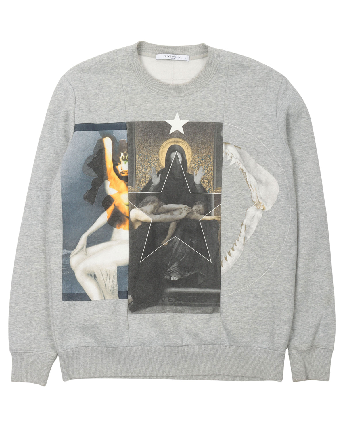 Split Graphic Sweatshirt