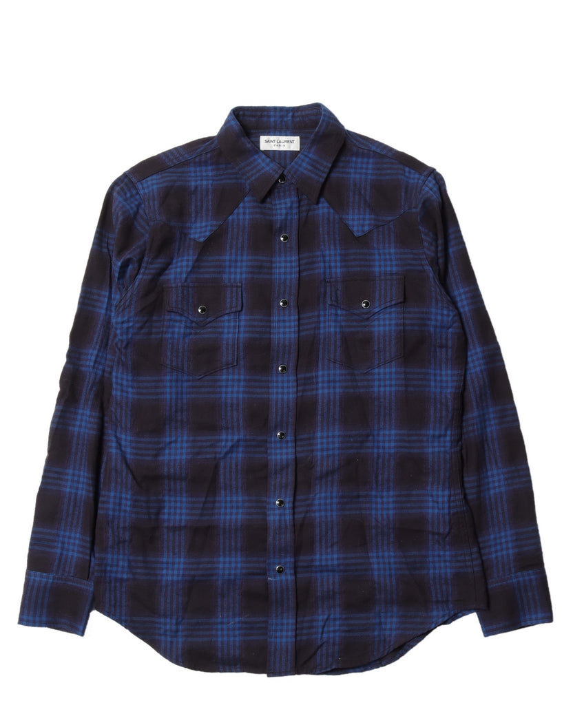 Plaid Western Shirt