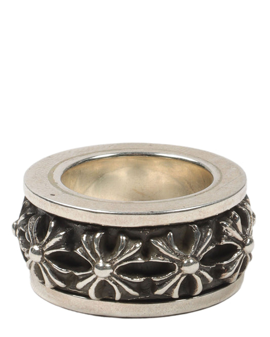Cross Spinner Ring